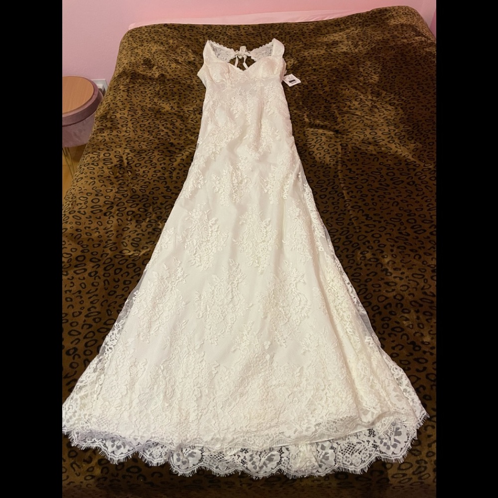 David’s Bridal wedding dress